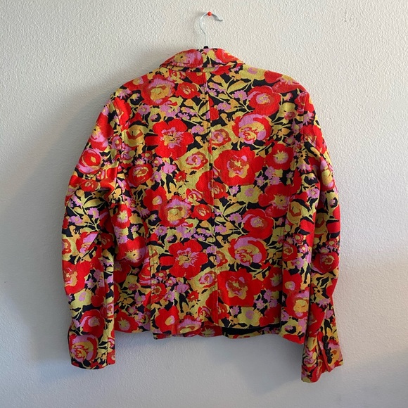 Isaac Mizrahi floral blazer - Picture 2 of 6